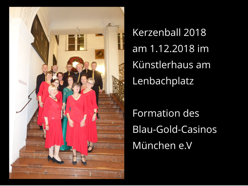 70. Kerzenball des Blau-Gold-Casinos München e.V