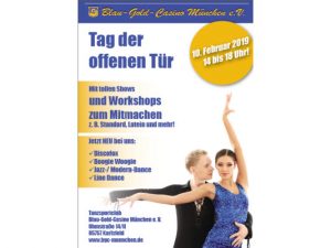 Flyer Tag der offenen Tür 2019